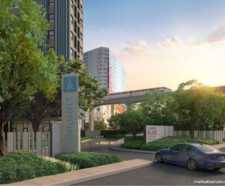 picture For rent 🔥🔥Lumpini place Chaengwattana-Pak Kret, new room, high floor, beautiful view - 12/15