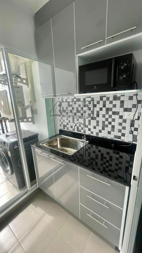 รูป code : B233 ให้เช่าคอนโด รีเจ้นท์ โฮม บางนา (Regent Home Bangna) | ใกล้ BTS บางนาเพียง 400 ม. ห้อง 1 Bedroom 28 ตร.ม. ราคาเบา ๆ - รูปที่ 4/8