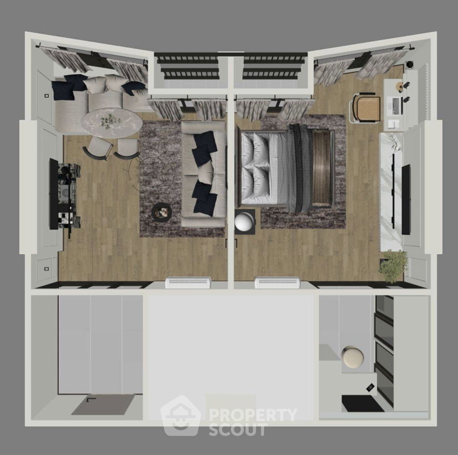picture 1-BR Condo at SOHO Bangkok Ratchada near MRT Huai Khwang (ID 2087233) - 17/19