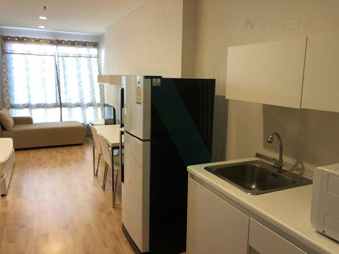 For Rent Condo CASA CONDO ASOKE - DINDAENG Building 1, Floor 25,Studio, Room size 26 sqm