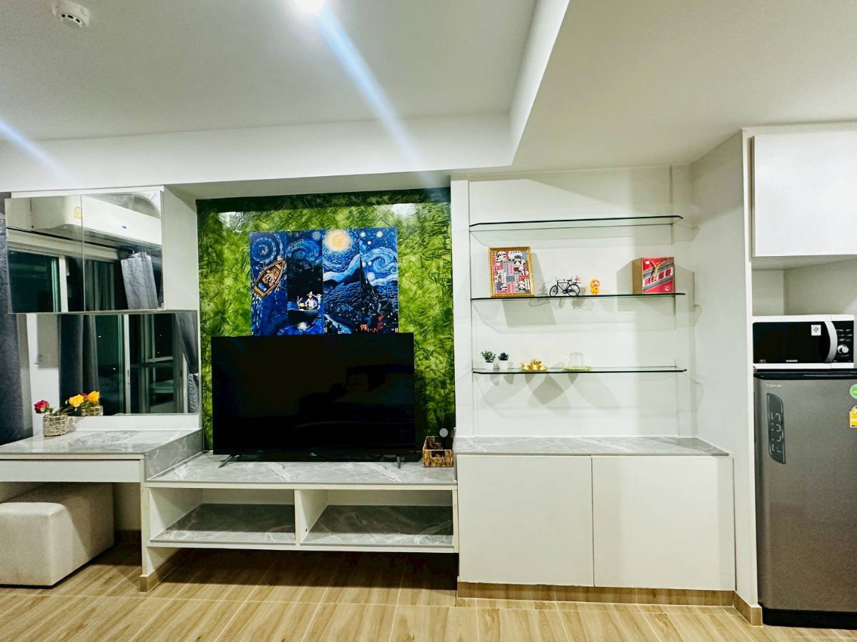 picture Condo for rent: Inspire Place ABAC-Rama 9, room size 30 sqm., rental price 7,500 baht. Interested, call 0894282491, Line ID: jeabmona - 8/11