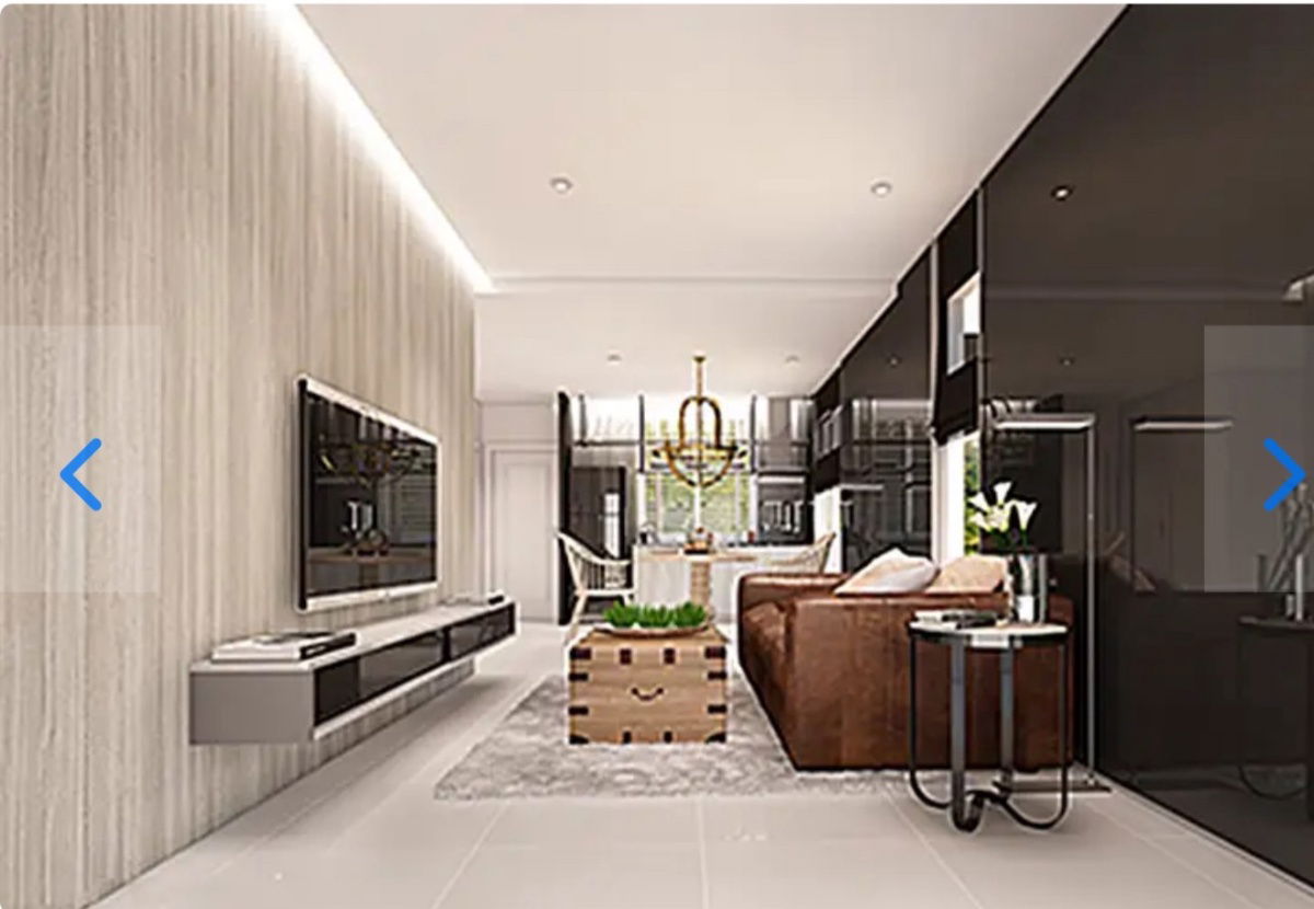 รูป ขายทาวน์โฮม 2 ชั้น รีโนเวทใหม่ทั้งหลัง หลังริม ใกล้เซ็นทรัลเวสเกตต์ - รูปที่ 2/4