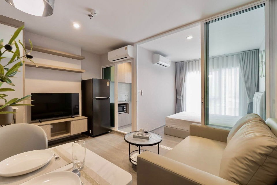 รูป code : B227 ให้เช่าคอนโด รีเจ้นท์โฮม บางนา (Regent Home Bangna) | ใกล้ BTS บางนา 350 ม. ห้องมุมทิศตะวันออก วิวโล่งไม่ร้อน | ห้อง 28 ตร.ม. ราคาดีมาก - รูปที่ 5/13