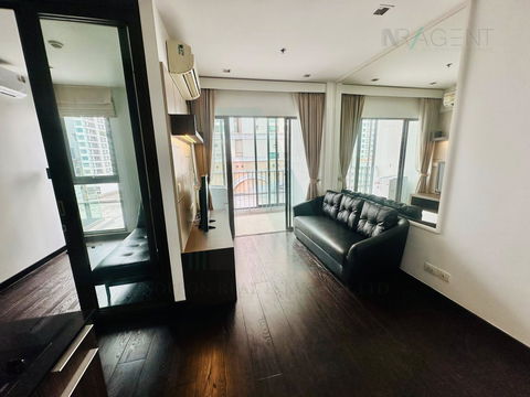 For Rent Condo IDEO Q PHAYATHAI Building 1, Floor 9,2 bed room, Room size 50 sqm