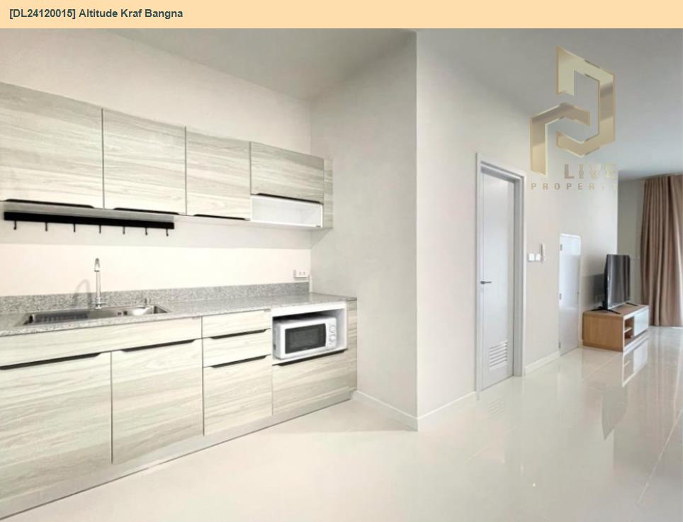 picture DL24120015 Condo for rent, Altitude Kraf Bangna near BTS Bang Na, ready to move in, call urgently 0656133286 LineID @655ebbvc - 6/9