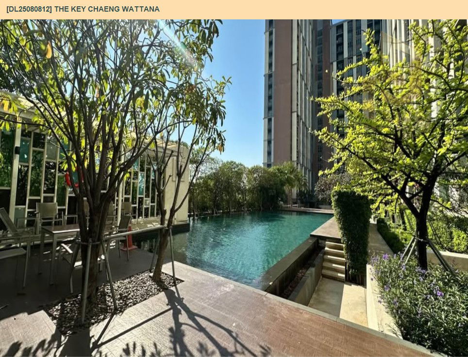 picture DL25080812 Condo for rent, The Key Chaeng Wattana near -, ready to move in, call urgently 0656133286 LineID @655ebbvc - 14/14