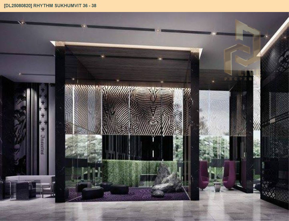 picture DL25080820 Condo for rent, Rhythm Sukhumvit 36 - 38 near BTS Thong Lo, ready to move in, call urgently 0656133286 LineID @534wlwof - 13/13