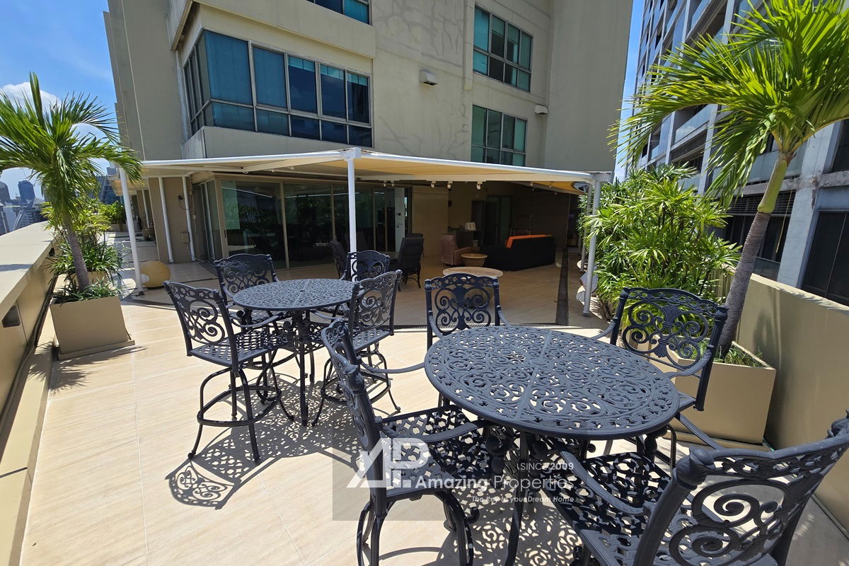 รูป Asoke Penthouse with Benchakitti Park Views - รูปที่ 3/14