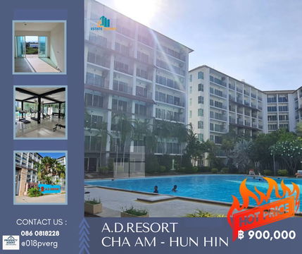 🏖 Hot Price! Hua Hin – Cha Am Beachfront Condo From 1.1 MB now only 900,000 THB 🎉