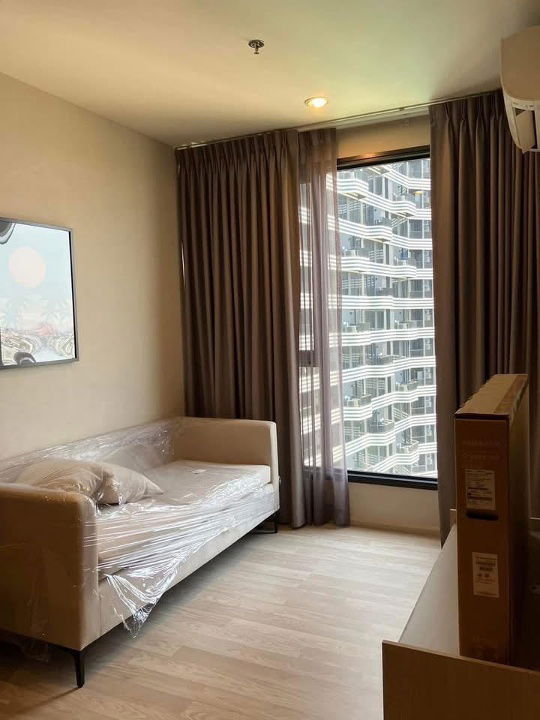 รูป code : B195 ให้เช่าคอนโด ไอดีโอ โมบิ สุขุมวิท อีสต์พ้อยท์ (Ideo Mobi Sukhumvit Eastpoint) | ห้องใหญ่ 41 ตร.ม. ชั้น 19 ใกล้ BTS บางนาเพียง 350 ม. - รูปที่ 2/8