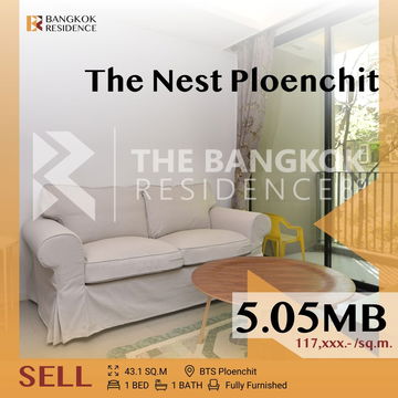 💎 Prime Ploenchit Living! The Nest Ploenchit near BTS Ploenchit.