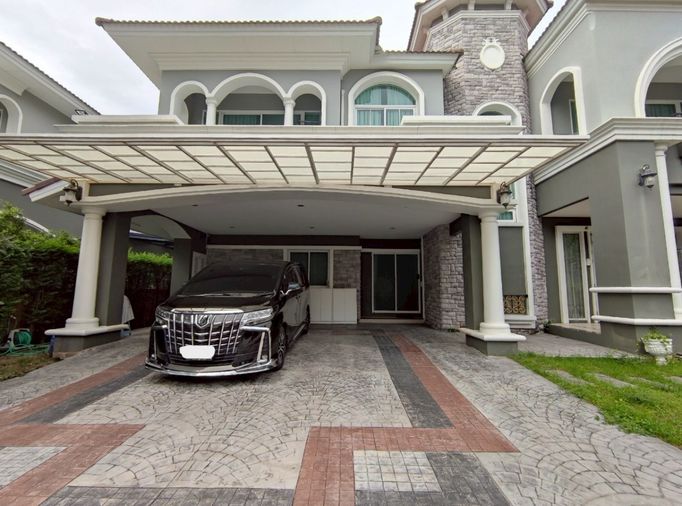 4-bed house for sale, 345 sqm, 115.3 sq wah, Two Grande Monaco Bangna-Wongwaen