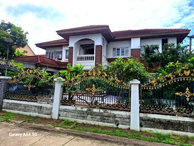 บ้านเดี่ยว ม.นอร์ทกรุงเทพ วิทยาเขตรังสิต : บ้านเดี่ยวราคาดี สุดคุ้ม หลังมุม วิวตรงข้ามสวนสารธารณะ ใกล้ฟิวเจอร์พาร์ครังสิต