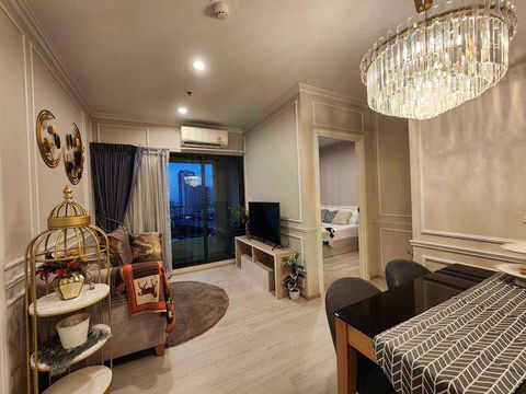 For Rent Condo THE PRIVACY RAMA 9 Building 1, Floor 18,2 bed room, Room size 40.00 sqm