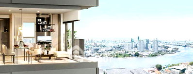 ขายคอนโด : คอนโด 2-ห้องนอน ที่ เฟล็กซี่ ริเวอร์วิว - เจริญนคร ใน ดาวคะนอง (ID 1369098)