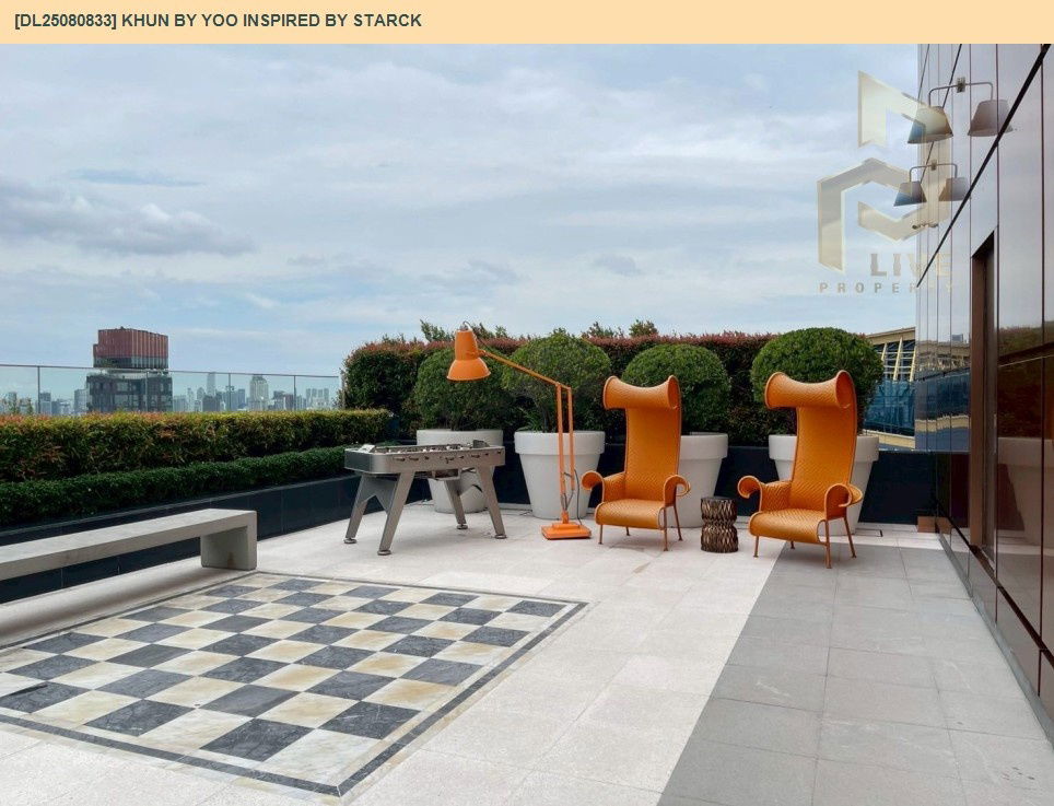 picture DL25080833 Condominium for sale Khun By Yoo Inspired by Starck (KHUN BY YOO INSPIRED BY STARCK) Ready to move in. Call 0638692663 LineID@655ebbvc - 21/21