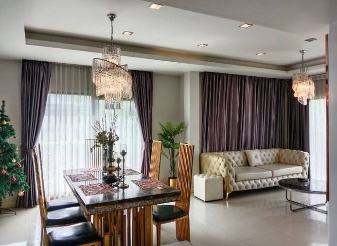 4-bed house for rent, 240 sqm, 60 sq wah, Centro Ramindra - Chatuchot