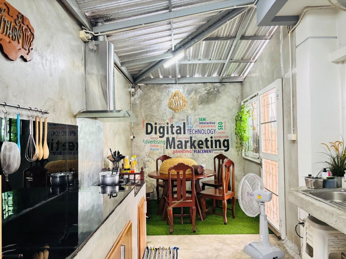 picture 🏡 Property Details This large, two-story detached house is located in the Khunaphat 6 village project. The house sits on a generous 85 - 4/15