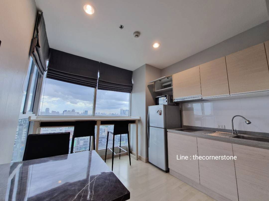 รูป ห้องสวย✨ ราคาดี พร้อมให้เช่า🔸𝐑𝐡𝐲𝐭𝐡𝐦 𝐑𝐚𝐭𝐜𝐡𝐚𝐝𝐚🔸คอนโดติด MRT-รัชดาภิเษก 46 ตร.ม. ชั้น 14 [250863] - รูปที่ 15/18