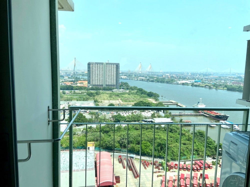 รูป ลุมพินี พาร์ค ริเวอร์ไซด์ พระราม 3 Lumpini Park Riverside Rama 3 วิวแม่น้ำเจ้าพระยา ชั้น 25 อาคาร D ขนาด33 ตรม เฟอร์นิเจอร์ครบ - รูปที่ 16/16