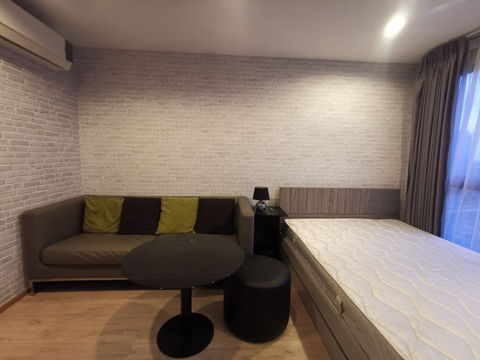 🛋️🏬 For Rent Ideo Wutthakat  Studio, 22 sq.m., Beautiful room, fully furnished.