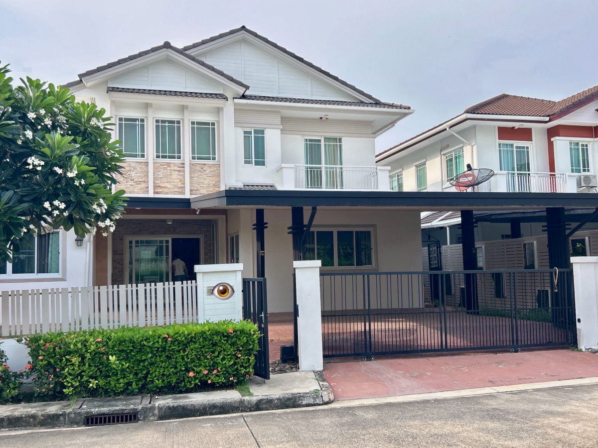รูป  บ้านเดี่ยว 2 ชั้น บ้านเดี่ยว มัณฑนา พระราม 9 – ศรีนครินทร์ Manthana Rama 9 – Srinakarin พร้อมอยู่ แปลงมุม ใกล้ ARL หัวหมาก & สายสีเหลือง - รูปที่ 2/18
