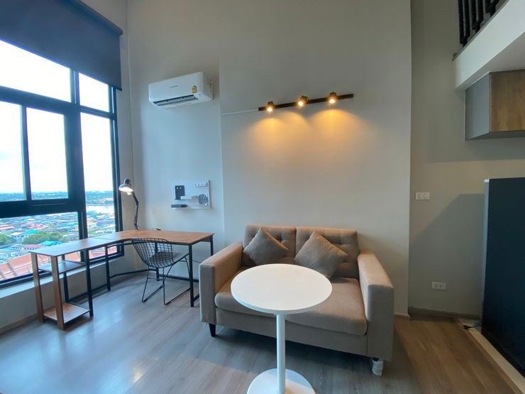 picture Ken Attitude Rattanathibet Condo, duplex-loft, riverside riverview, next to the BTS, close to many amenities. - 4/15