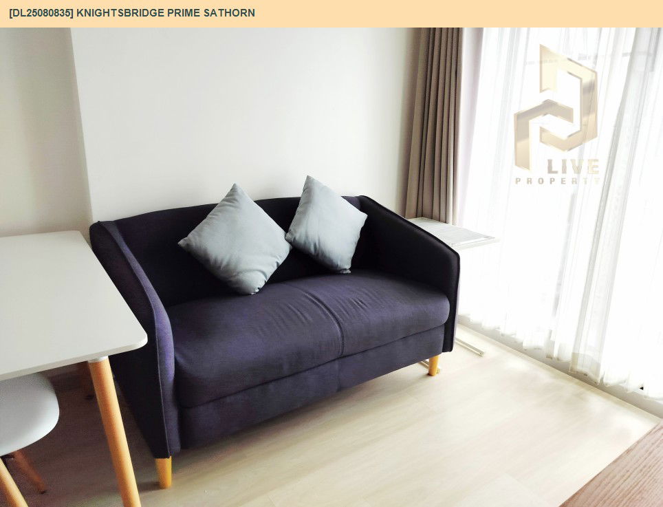 picture DL25080835 Condo for rent, Knightsbridge Prime Sathorn near BTS Chong Nonsi, ready to move in, call urgently 0656133286 LineID @534wlwof - 5/25