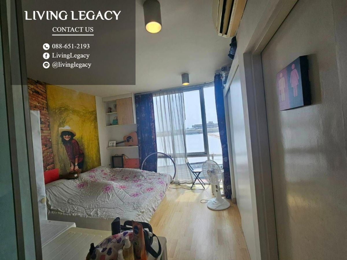picture SKU46C Condo For Rent The IRIS Rama 9 - Srinakarin 32 Sq.M. Floor 8 line id : @livinglegacy - 8/14