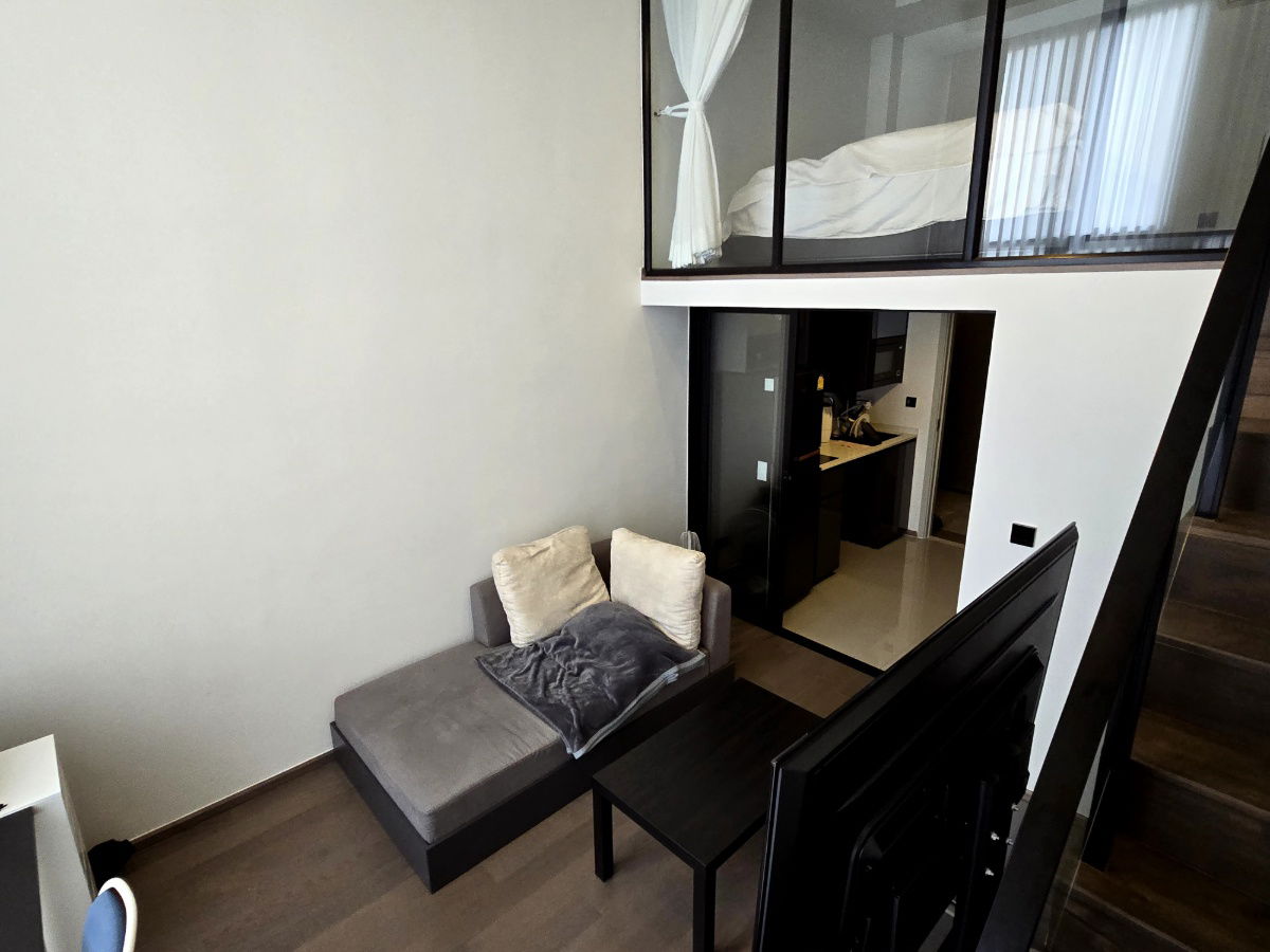 รูป Park Origin Chula Samyan【𝐒𝐄𝐋𝐋 & 𝐑𝐄𝐍𝐓】🔥ห้อง Loft สไตล์โมเดิร์น เฟอร์/เครื่องใช้ครบ วิวจึ่ง ใกล้MRTสามย่าน 🔥  ติดต่อไลน์ไอดี: @hacondo - รูปที่ 5/9