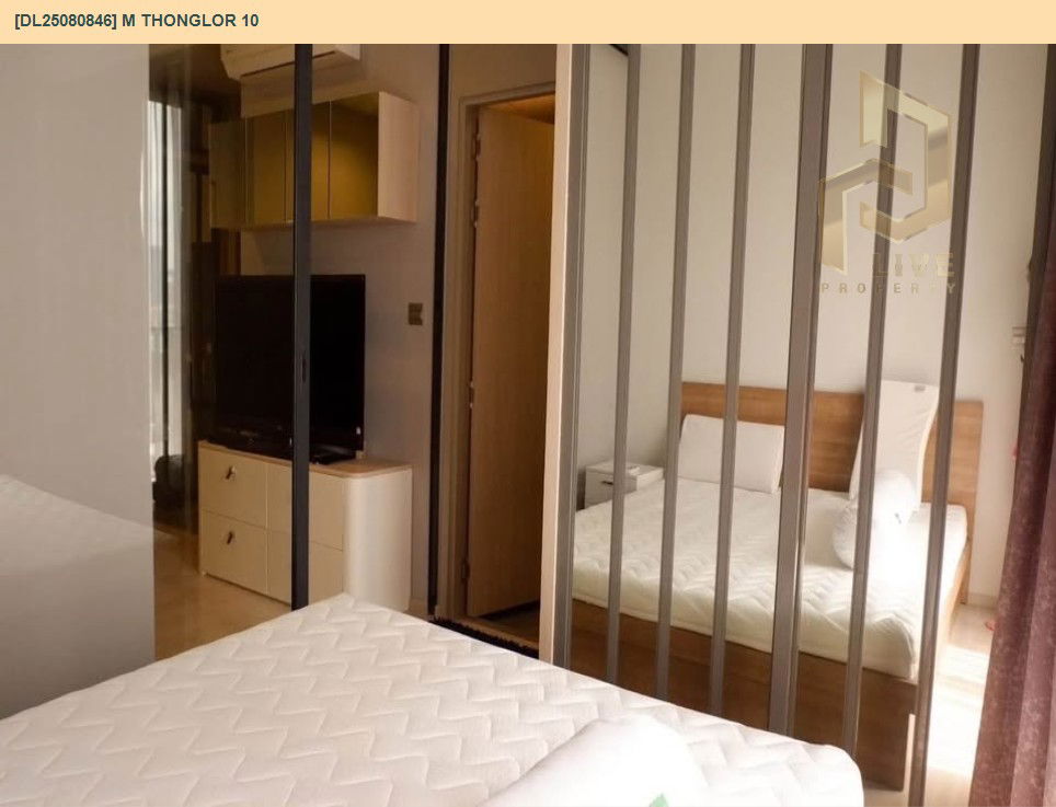 picture DL25080846 Condo for rent, M Thonglor 10 near BTS Ekkamai, ready to move in, call urgently 0656133286 LineID @655ebbvc - 5/9
