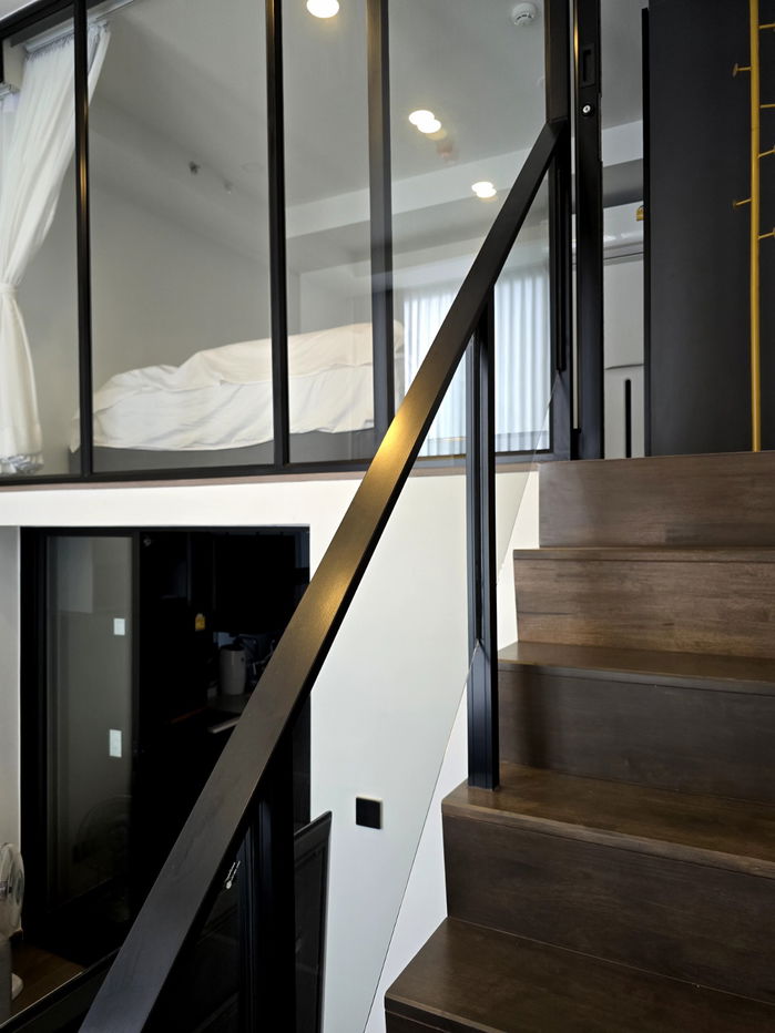 รูป Park Origin Chula Samyan【𝐒𝐄𝐋𝐋 & 𝐑𝐄𝐍𝐓】🔥ห้อง Loft สไตล์โมเดิร์น เฟอร์/เครื่องใช้ครบ วิวจึ่ง ใกล้MRTสามย่าน 🔥  ติดต่อไลน์ไอดี: @hacondo - รูปที่ 6/9