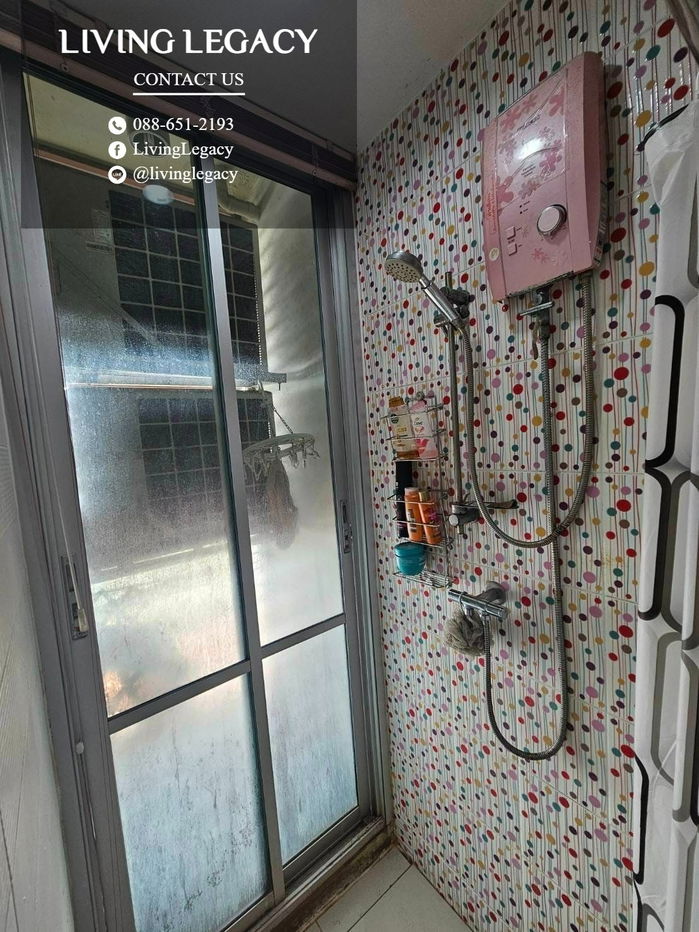 picture SKU46C Condo For Rent The IRIS Rama 9 - Srinakarin 32 Sq.M. Floor 8 line id : @livinglegacy - 5/14