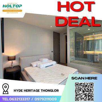 #R5983 🎉 270868 ให้เช่าคอนโด HYDE Heritage Thonglor