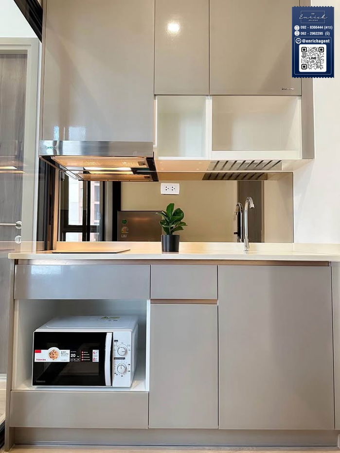 picture 💙For rent The Rich Rama 9 - Srinakarin, very new room, fully furnished, good price, ARL Hua Mak💙 Call 062-2962295 Ni // Line id: @enrichagent - 3/12