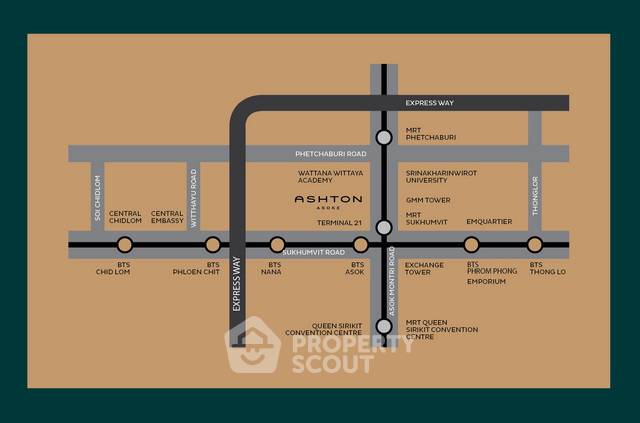 รูป คอนโด 1-ห้องนอน ที่ แอชตัน อโศก ใกล้ MRT สุขุมวิท (ID 565651) - รูปที่ 4/4