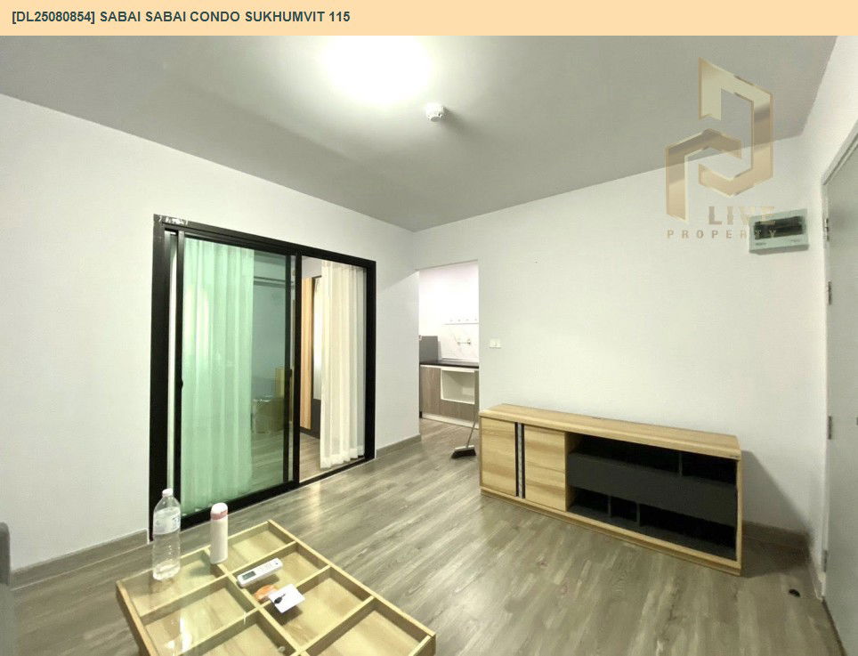 รูป DL25080854 ให้เช่าคอนโด สบาย สบาย คอนโด สุขุมวิท 115 (Sabai Sabai Condo Sukhumvit 115) ใกล้ BTS ปู่เจ้า พร้อมเข้าอยู่ โทรด่วน 0638692663 LineID @534wlwof - รูปที่ 4/10