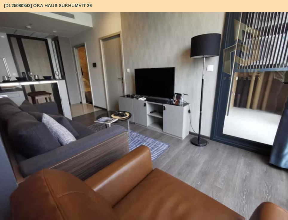 picture DL25080843 Condo for rent, OKA HAUS Sukhumvit 36 near BTS Thong Lo, ready to move in, call urgently 0656133286 LineID @655ebbvc - 5/11