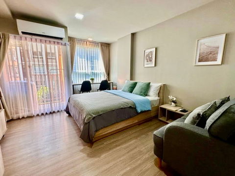 🏢ให้เช่า ดีคอนโด พนา [ Dcondo Panaa ]  🥳9,500.-/เดือน  ชั้น 4 วิวสระ  อาคารบี