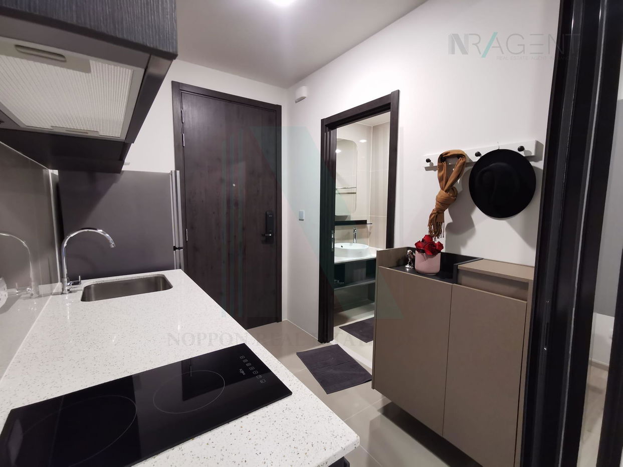 รูป 📌 ให้เช่าคอนโด เอ็กซ์ที ห้วยขวาง อาคาร A ชั้น 27 1 ห้องนอน ขนาด 30.00 ตรม ใกล้ The Street รัชดา - รูปที่ 7/8