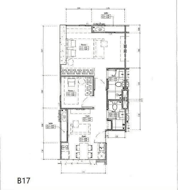 picture 2-BR Condo at Noble Revolve Ratchada 2 near MRT Thailand Cultural Centre (ID 2280913) - 6/6