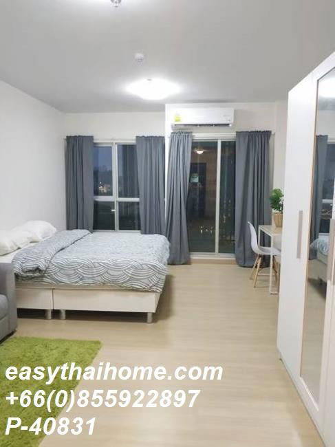 picture Condo for rent Supalai Veranda Rama 9 fully furnished (Confirm again when visit).  - 4/9
