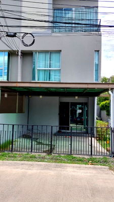 Townhouses for rent : WS2764 [For rent] Patio Chaengwattana 📍 MRT Muang Thong Thani Station 💰 Rent 22,000 baht/month