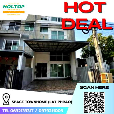 Townhouses for rent : #R5986 🎉 270868 House for rent SPACE Townhome (Lat Phrao)