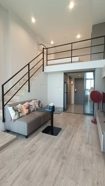 รูป 🔐#OL2411_138 🔐ว่างพร้อมอยู่2️⃣8️⃣K.🗓️𝐅𝐨𝐫 𝐑𝐞𝐧𝐭 ( 37𝐬𝐪𝐦.Duplex 𝟏𝐛𝐞𝐝, 𝟏𝐛𝐚𝐭𝐡 ) 𝐈𝐃𝐄𝐎 𝐑𝐀𝐌𝐀 𝟗 – 𝐀𝐒𝐎𝐊𝐄 - รูปที่ 4/9