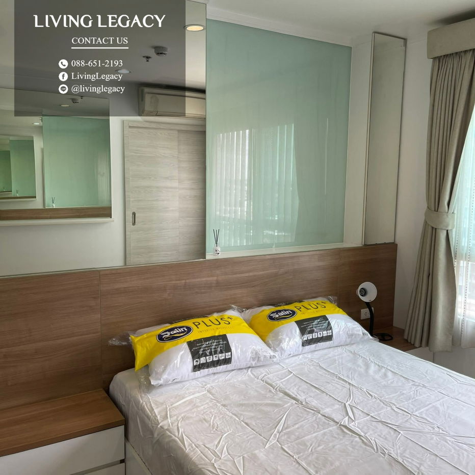 รูป T1LKNX ให้เช่าคอนโด Lumpini Place Srinakarin - Huamark Station 26 ตร.ม. ชั้น 15 ตึก ฺB line id : @livinglegacy - รูปที่ 3/10