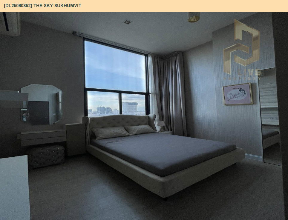 picture DL25080852 Condo for rent, The Sky Sukhumvit near BTS Udom Suk, ready to move in, call urgently 0656133286 LineID @534wlwof - 3/12