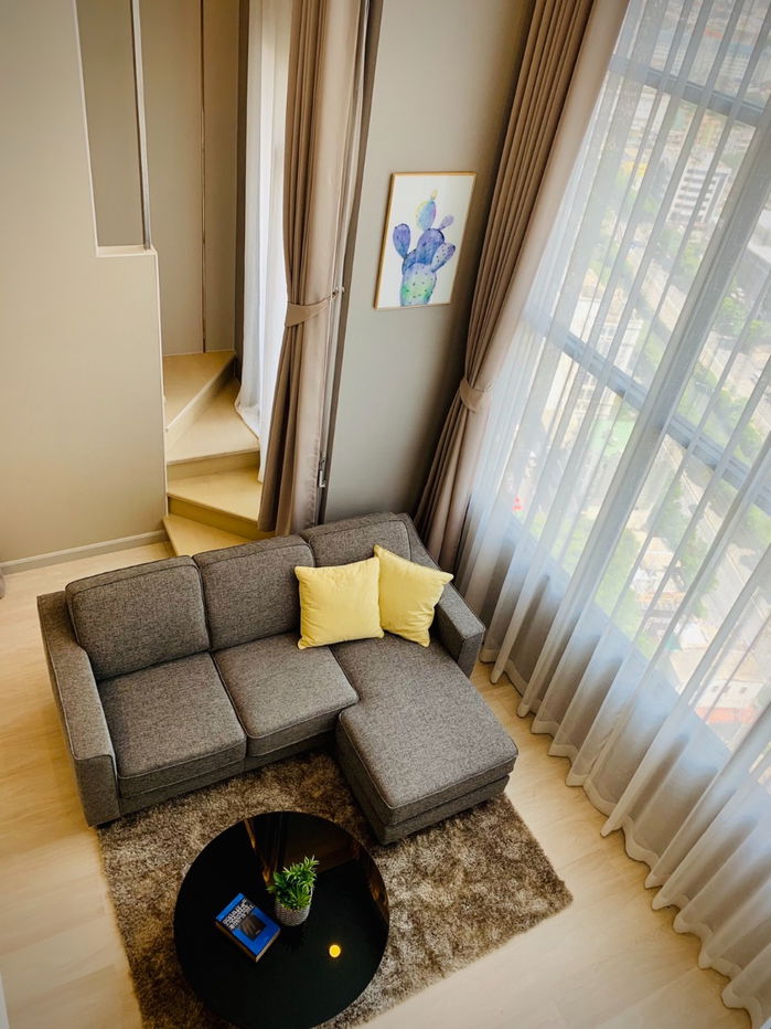 picture  Beautiful room in the heart of Sathorn 🔥 in a prime location near BTS Chong Nonsi, Duplex type, Knightbridge Prime Sathorn project 🔥🔥 - 8/19