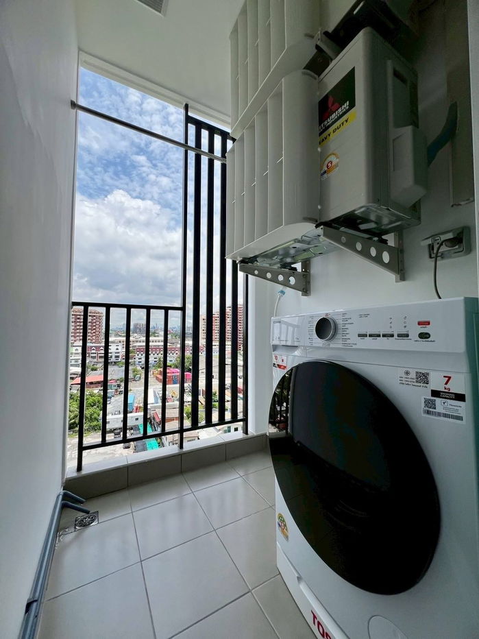 picture 🥳[Rent-RAR2508-2160] Regent Home Bangna. Tower B, Fl.10*Washing machine *River View *Near BTS Bangna💚Line id: @thefirstagent** - 12/12