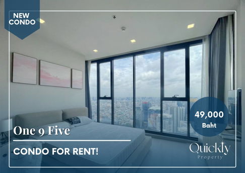 One 9 Five | ราคา 49,000 บาท | ห้องสวย ห้องใหม่ เฟอร์นิเจอร์ครบ พร้อมเข้าอยู่